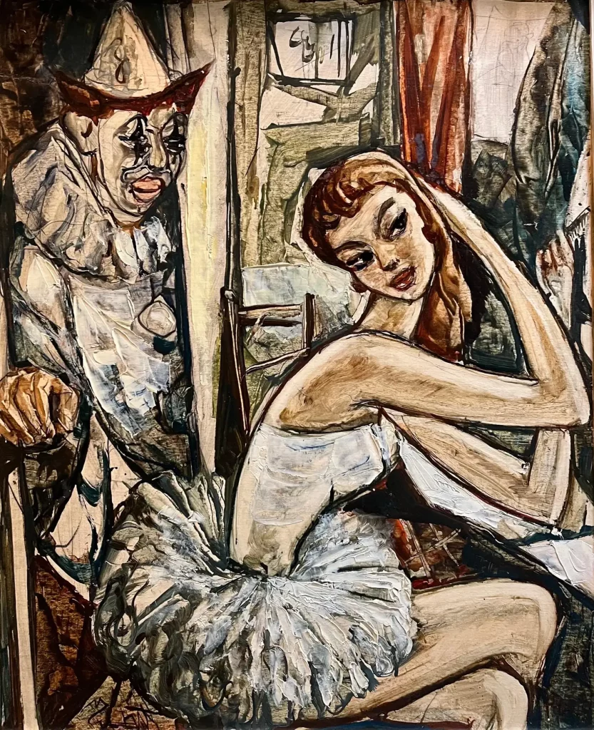 Clown and Ballerina de Vivaldo Martini